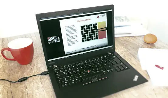 Onlinelehre an der HsKA. Bild: Sandra Zahneißen