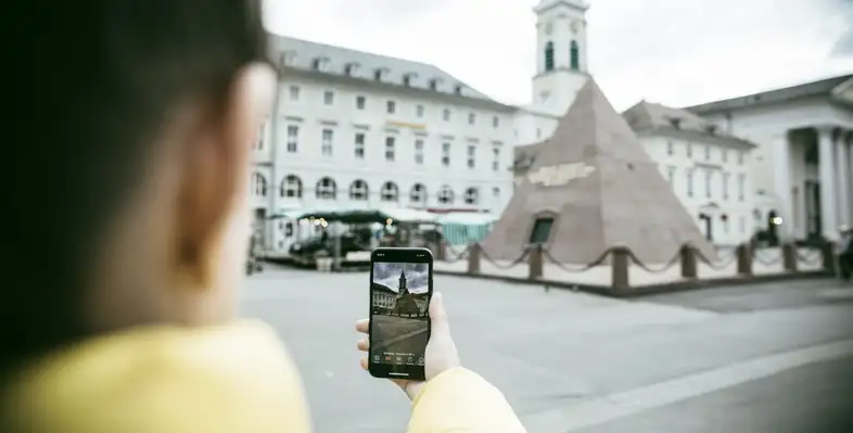 Smart City Karlsruhe Marktplatz